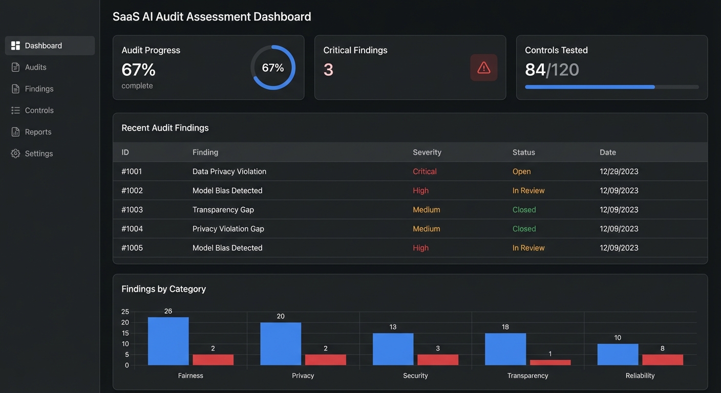 AI Audit Dashboard for New Zealand Organisations